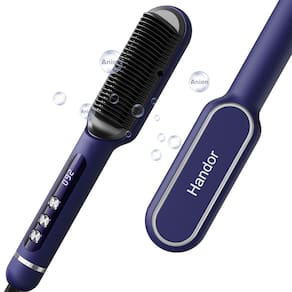 Escova de alisador de cabelo Handoor Pro Ionic 9 Temp Settings