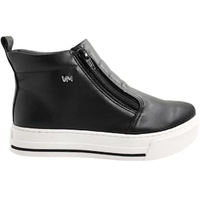 Tênis Feminino Botinha Casual Dia a Dia FlatForm Via Marte 030-002