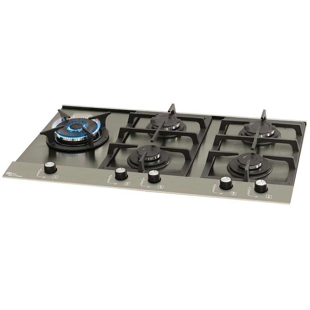Fogão Cooktop Platinum Prime a Gás 5 Queimadores Fischer