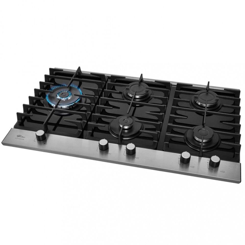 Cooktop 5 Bocas Tripla Chama Platinium Fischer