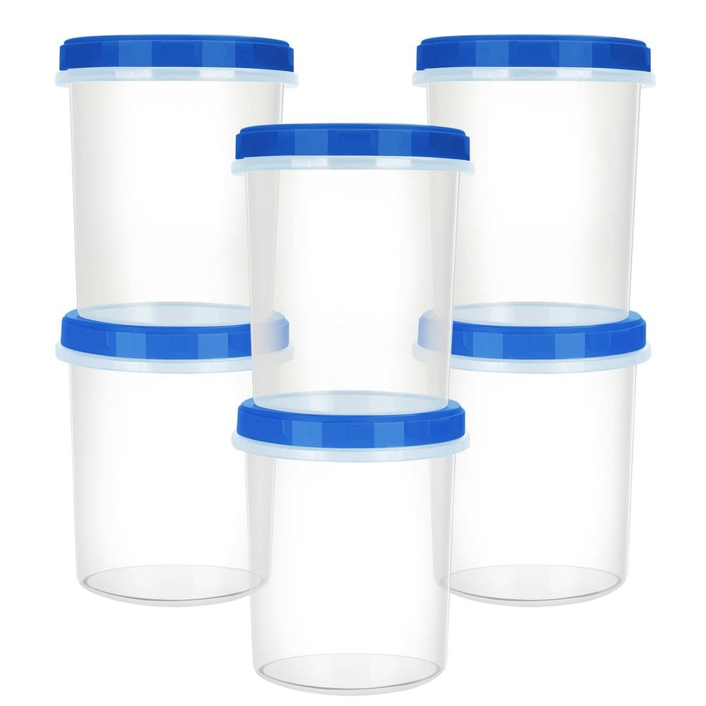 Recipientes para alimentos Atecare Heavy Duty Hertight, pacote com 6 unidades, 950 ml
