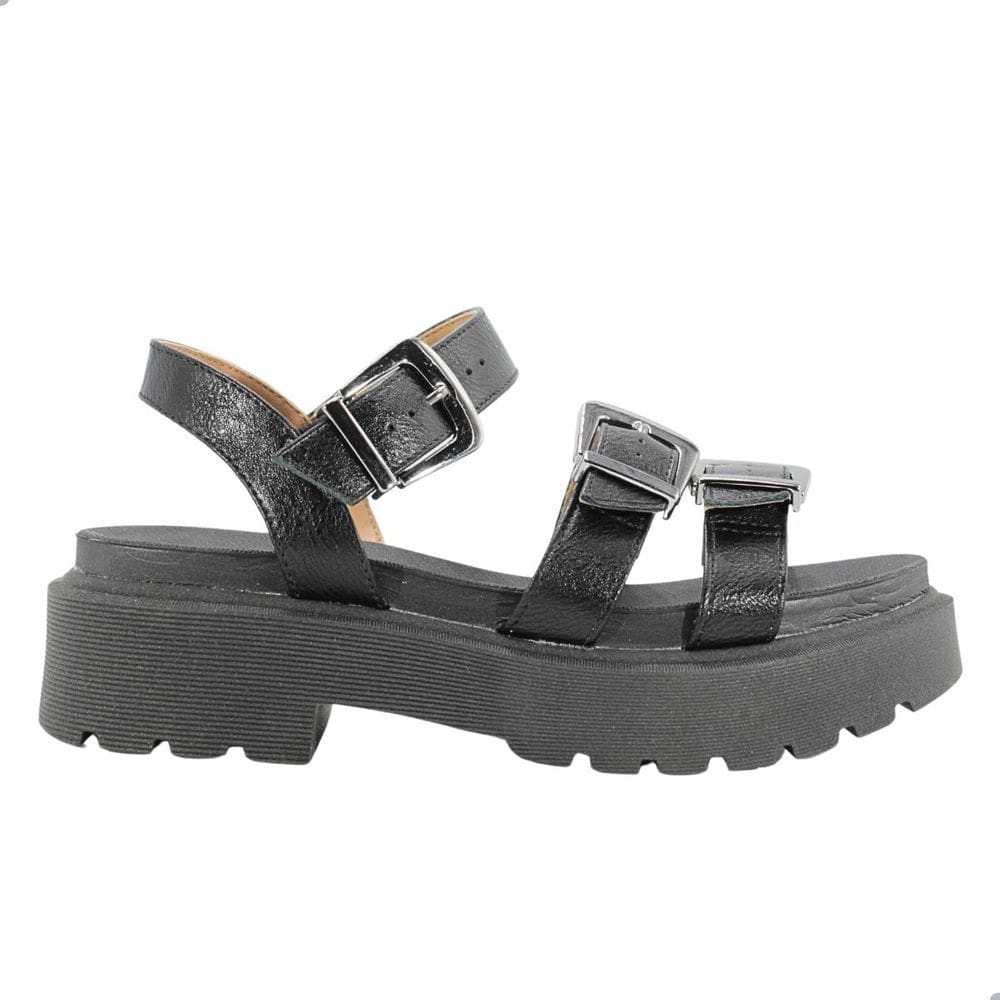 Sandália Feminino Vizzano Napa Calf Preto