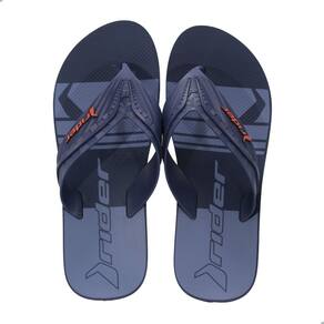 Chinelo Masculino Rider 12388 Way Element Azul e Laranja