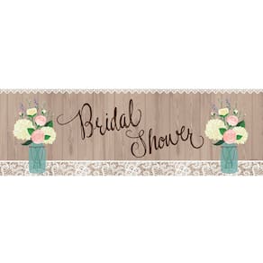 Banner de festa Creative Converting 50x150cm multicolorido