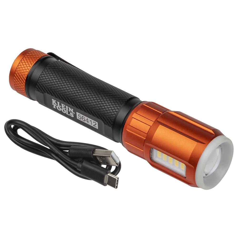 Lanterna Klein Tools 56412 LED recarregável 500 lúmens