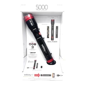 Lanterna Infinity X1 Dual Power Recarregável 5000LM