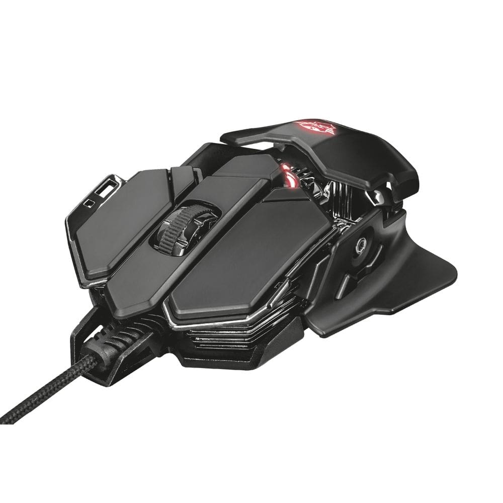 Mouse Gamer Trust GXT 138 X-Ray, RGB, 4000 DPI, 10 Botões Programáveis, USB, Preto