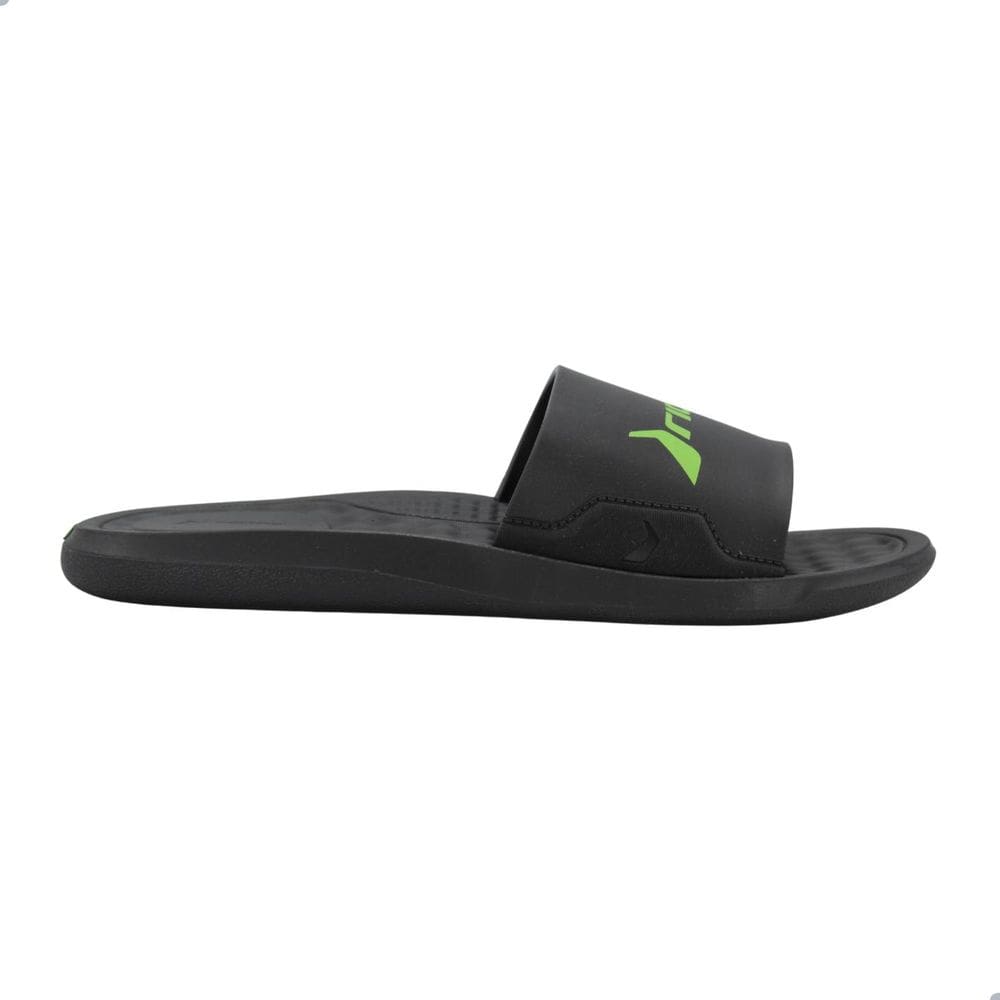 Chinelo Masculino Slide Rider 12265 Step Preto e Verde