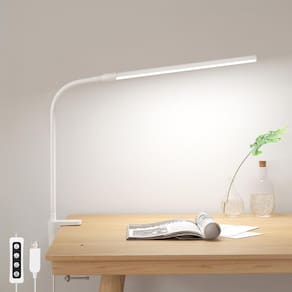 Lâmpada de mesa Lepro Small com braçadeira LED, 3 modos de cor, 10 brilhos