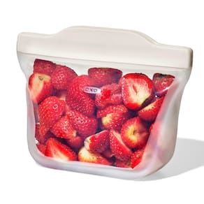 Bolsa reutilizável OXO Good Grips Silicone Stand-Up Snack 350ml