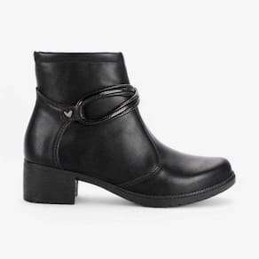 Bota Feminina Mississipi Cano Curto Salto Blocado