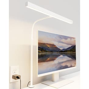 Candeeiro de mesa SUPERDANNY LED Eye-Caring 12W Touch Control branco