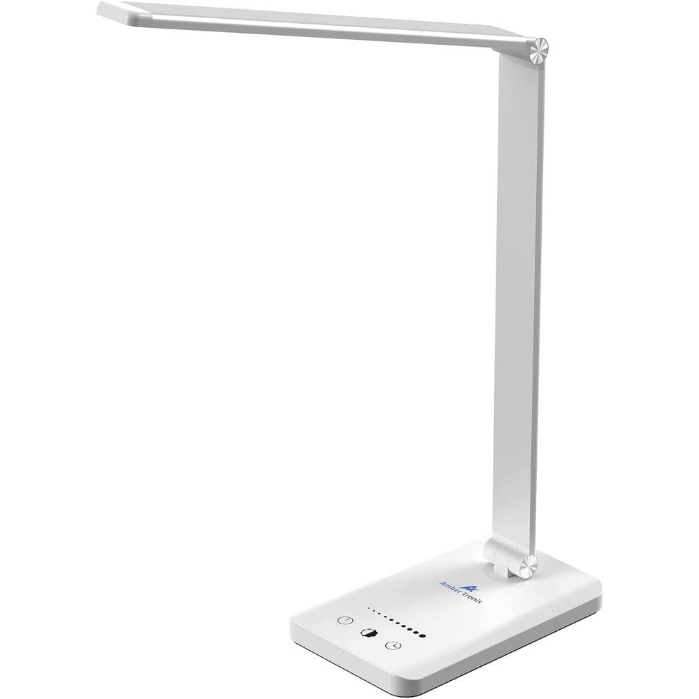 Lâmpada de mesa Ambertronix LED Dimmable Eye-Caring com porta USB