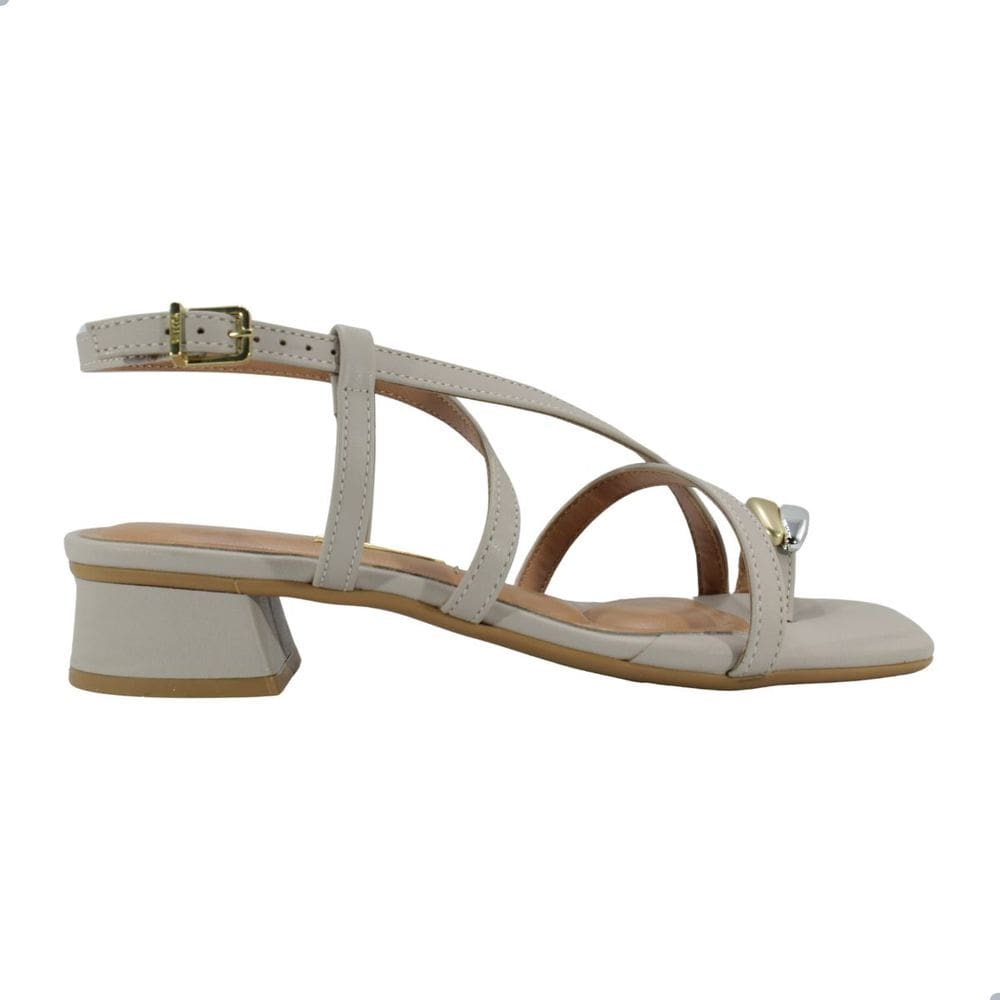 Sandália Feminina Vizzano Pelica Cinza