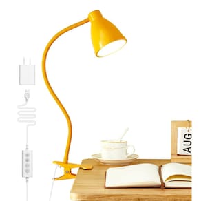 Lâmpada de mesa BOHON Clip on Light 10W 38 LED 5 cores 10 brilho