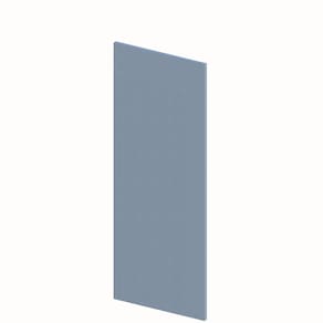 Folha de Porta de Madeira 210x70x3,5cm Cinza