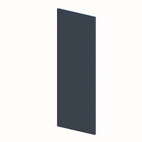 Folha de Porta de Madeira 210x60x3,5cm Preto