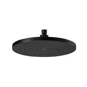 Chuveiro Redondo 250cm Rainsense Roca Matte Black