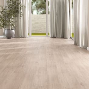Kit com 19m² Piso Vinílico em Régua 17,78cm X 2mm X 1,21m Sofisticato Ruffino Gergelim