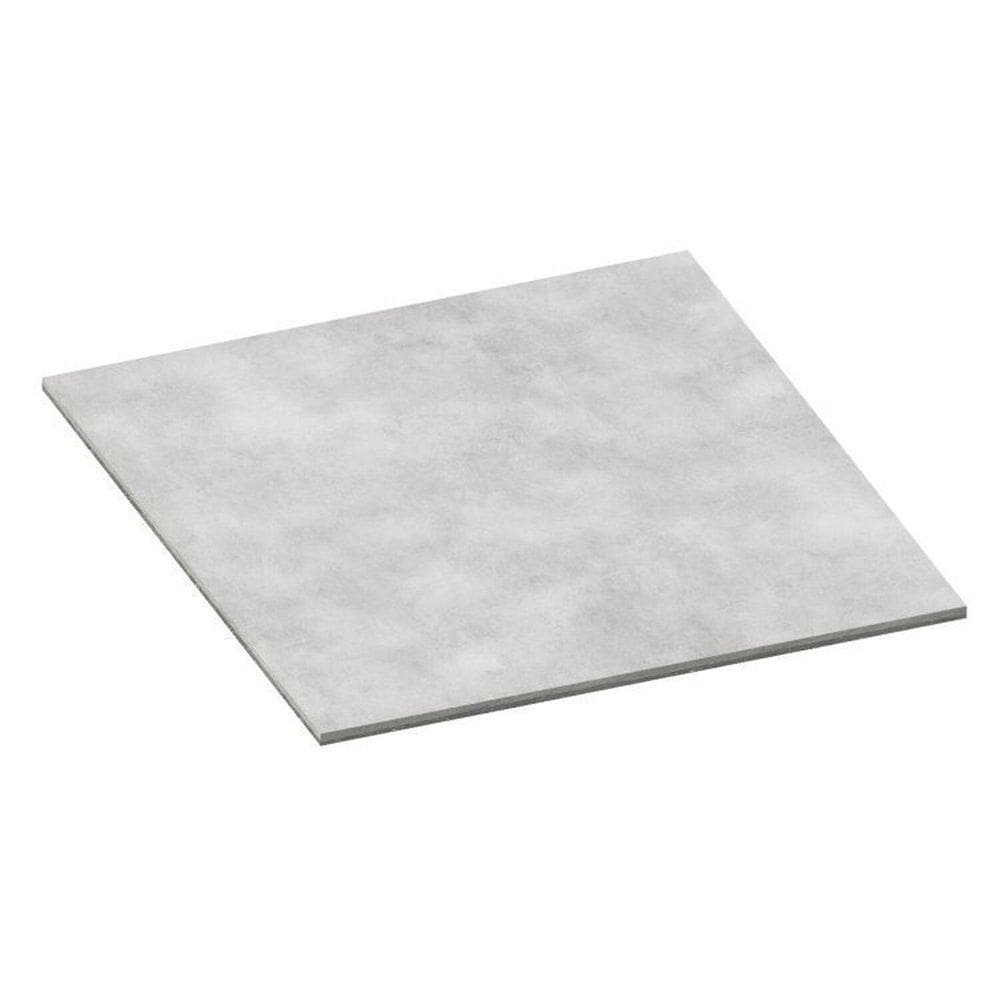 Kit com 40 M² Piso Colado 2mm 91,44 X 91,44 Cm Nobile Studio Concreto