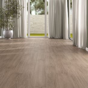 Kit com 30m² Piso Vinílico em Régua 17,78cm X 2mm X 1,21m Sofisticato Ruffino Acácia