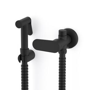 Ducha Higiênica com Derivação Cala Roca Matte Black