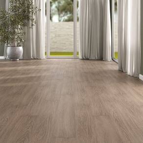 Kit com 40m² Piso Vinílico em Régua 17,78cm X 2mm X 1,21m Sofisticato Ruffino Acácia