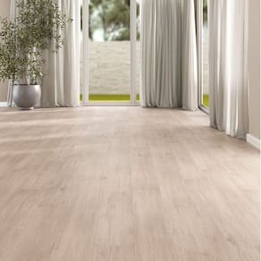 Kit com 58m² Piso Vinílico em Régua 17,78cm X 2mm X 1,21m Sofisticato Ruffino Gergelim