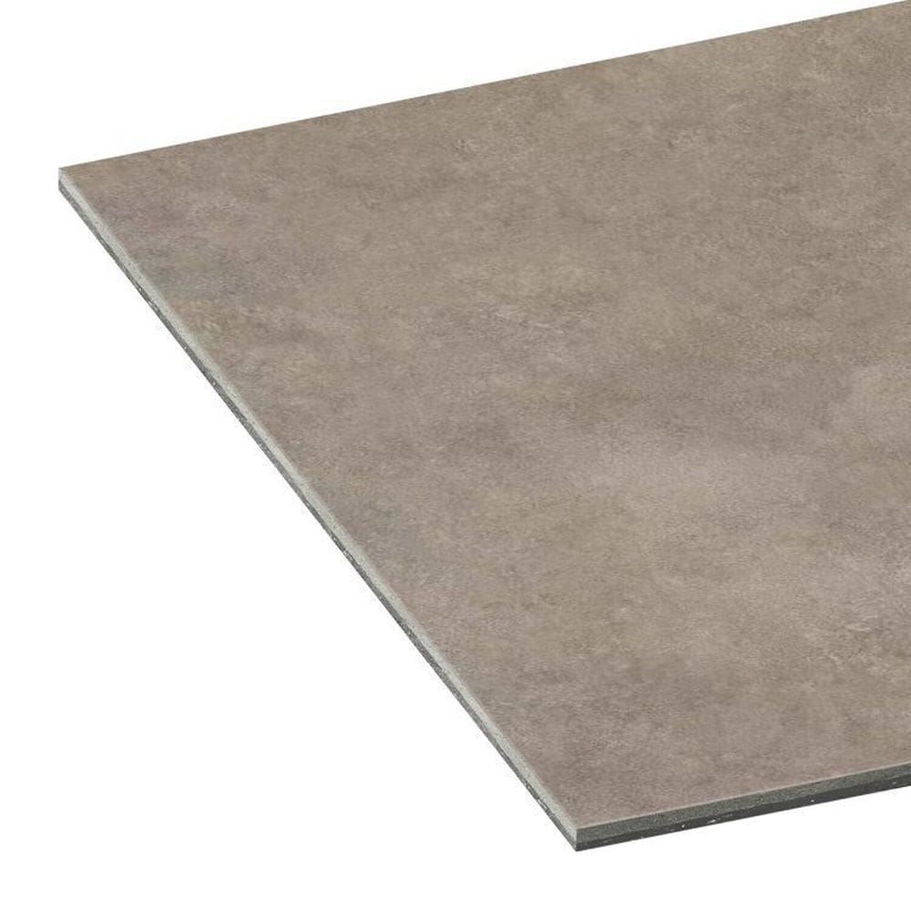 Kit com 50 M² Piso Colado 2mm 91,44 X 91,44 Cm Nobile Studio Cimento Queimado