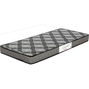 Colchão Espuma Solteiro 12x88x188 Cm Violeta/Preto