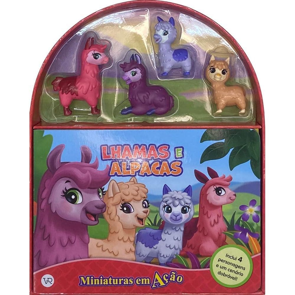 Miniaturas em ação - Lhamas e alpacas