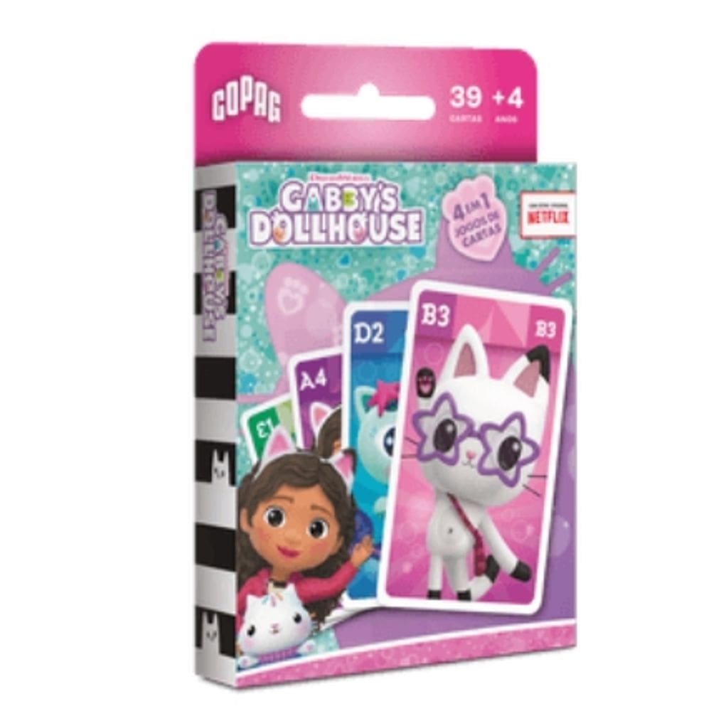 Gabby`S Dollhouse - 4 Em 1