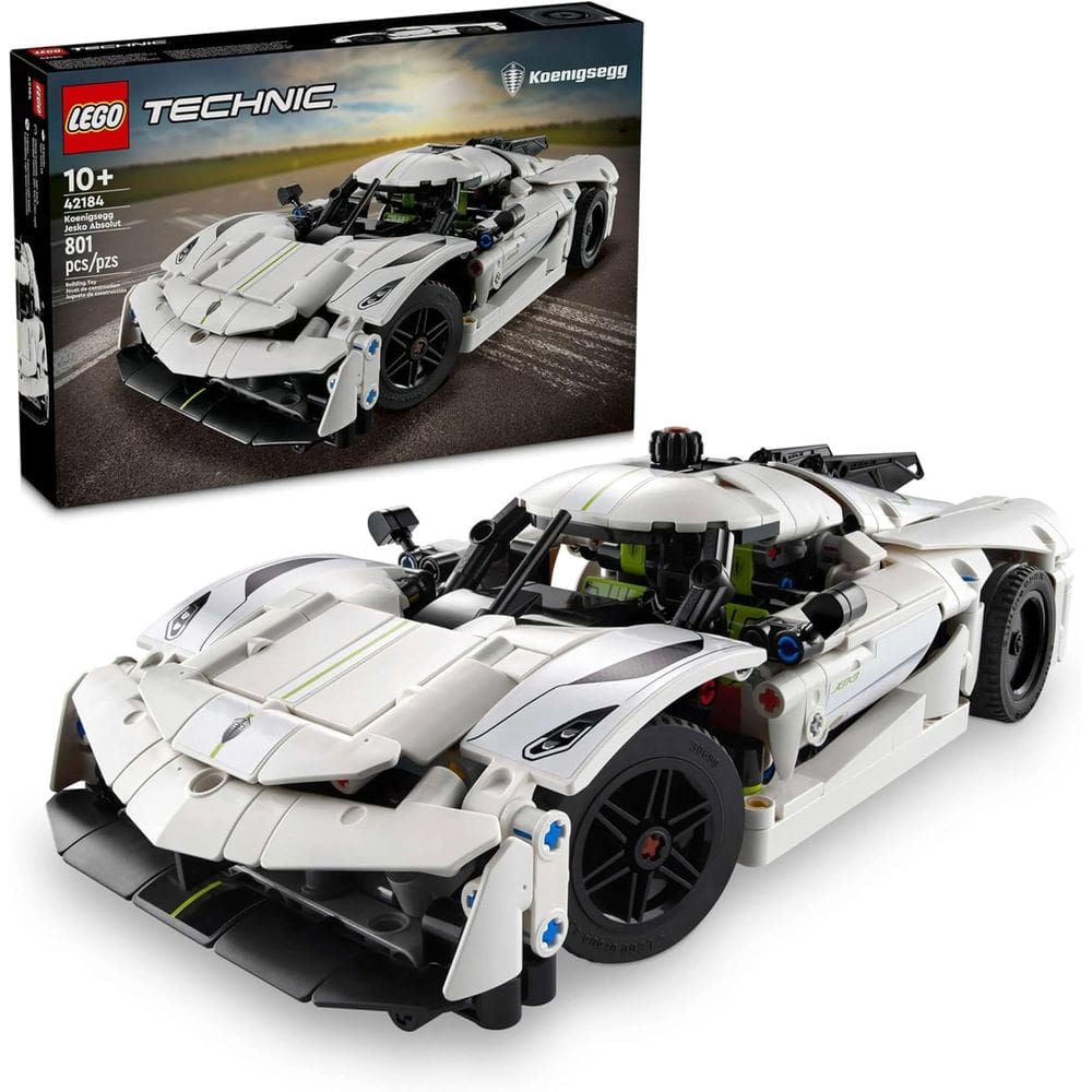 Lego Technic - Hipercarro Koenigsegg Jesko Absolut Branco 42184