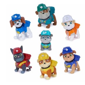 Patrulha Canina - Set Figuras Rubble E Crew