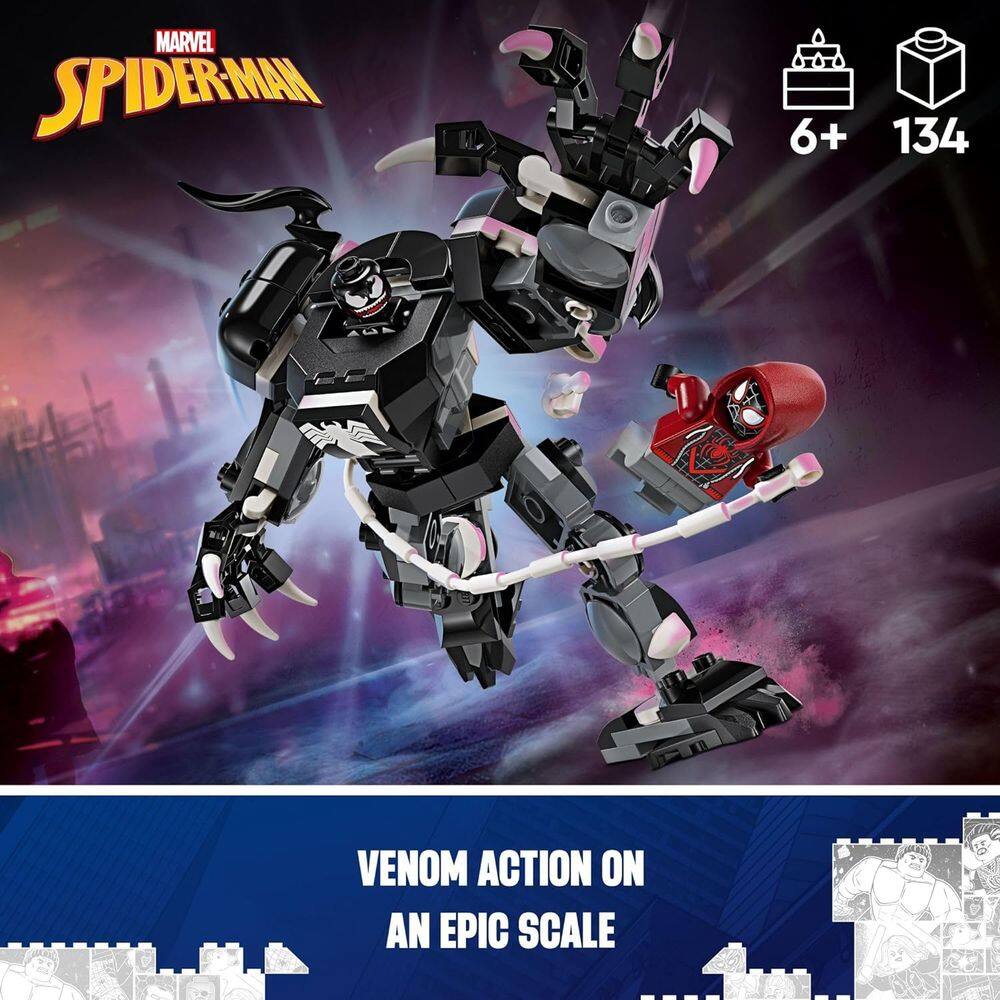 LEGO Marvel - Armadura Mech Venom vs. | Casas Bahia