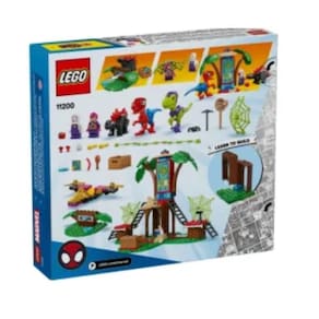 Lego Marvel - Batalha De Raptors De Spidey E Gobby No Qg Da Casa Da Arvore 11200