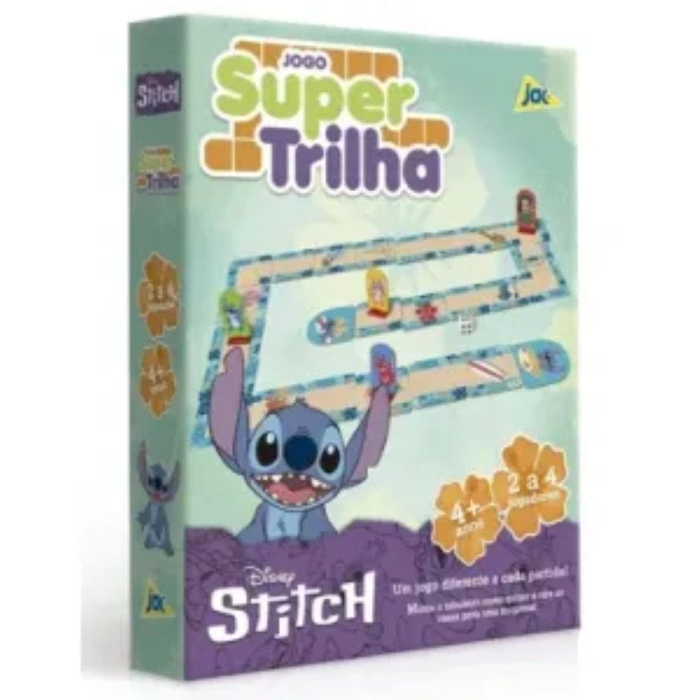 Jogo Super Trilha - Stitch