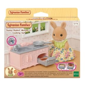 Sylvanian Families - Conjunto De Cozinha - Mamãe Coelho Raio De Sol