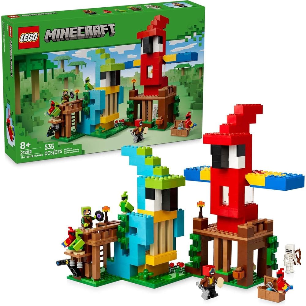 LEGO Minecraft - As Casas do Papagaio 21282