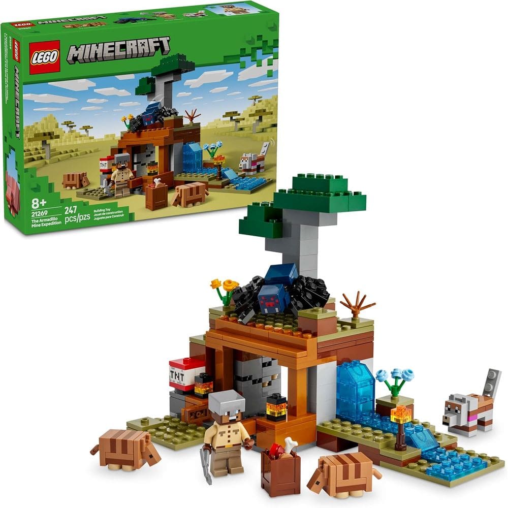 LEGO Minecraft - A Expedição na Mina do Armadillo 21269