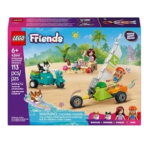 LEGO Friends - Cães surfistas e aventura de scooter 42641
