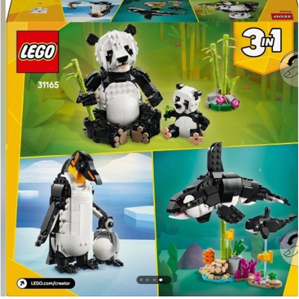 LEGO Creator 3 em 1 - Animais selvagens: Família | Casas Bahia