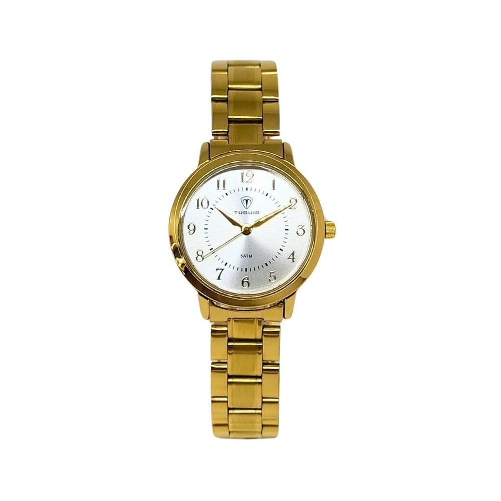 Relógio Feminino Relógio Tuguir Analógico TG208 Dourado