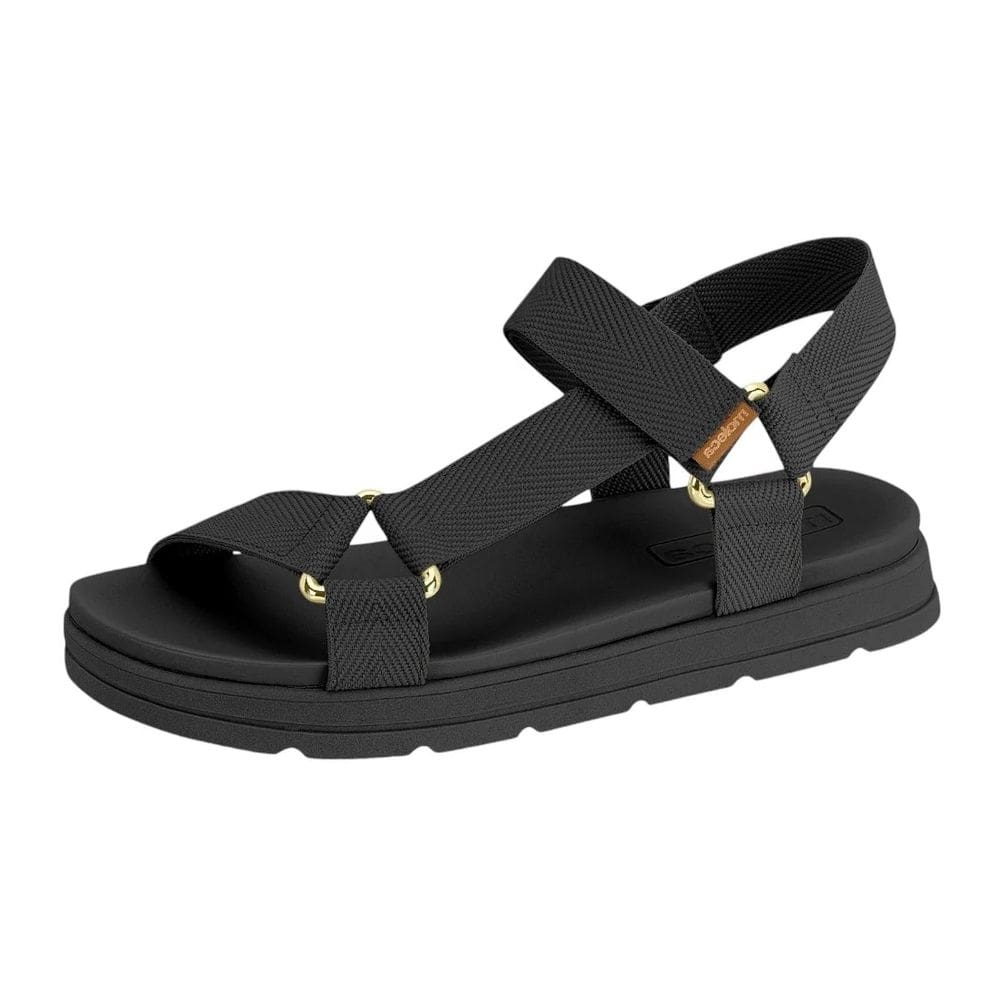 Sandália Feminina Flatform Conforto Moderna Clássica Moleca