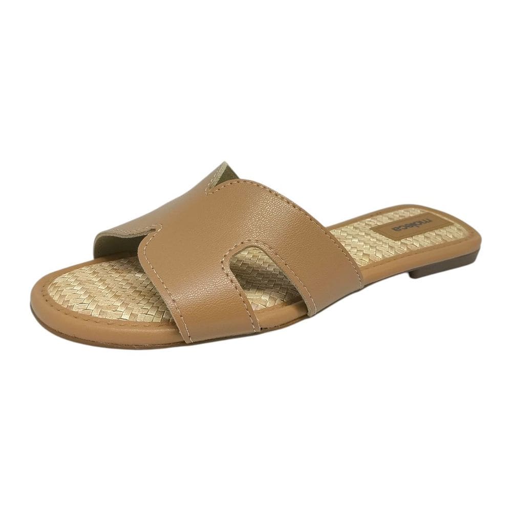 Chinelo Rasteiro Feminino Conforto Estilo Tressê Moleca