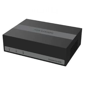 Gravador Hikvision DS-E04HGHI-B, 4CH, 1080p, H.265, eSSD, Preto