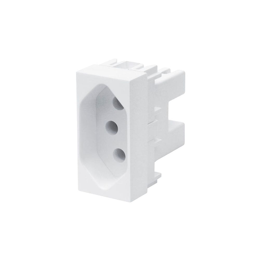 Módulo Tomada Fame Habitat 2P+T 10A Branco