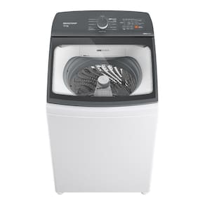 Máquina De Lavar Brastemp 15kg Com Ciclo Tira Manchas Advanced E Smart Sensor Branca Bwf15ab - 220v