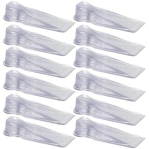 Kit 12 Aparadores Travas de Portas 11x3,5x2cm Calço Chão Cin