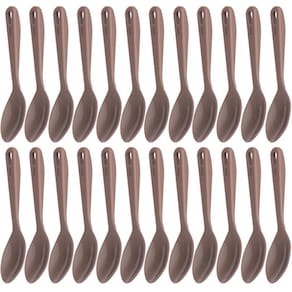 24 Colheres para Servir de Nylon Amêndoa Cozinha Arroz Molho Kitch Crippa